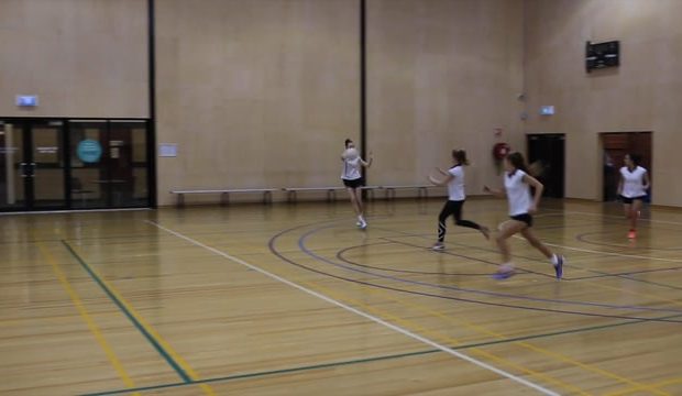 Transition drill netball Micaela Wilson