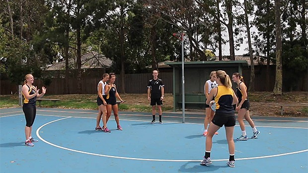 Goaler screening netball coaching drills skills videos
