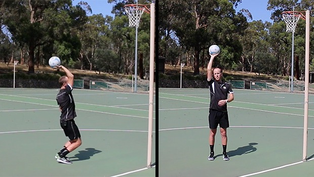Goaling technique netball coaching drills session shooting