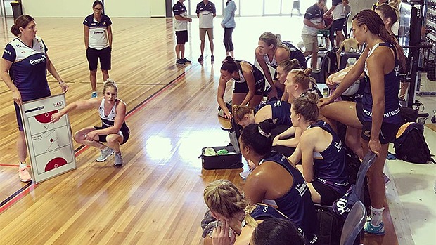 Netball game plan coaching