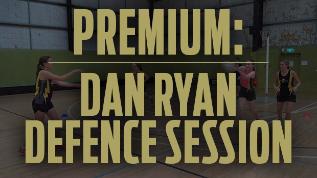 Dan Ryan defence session specialist netball coaching