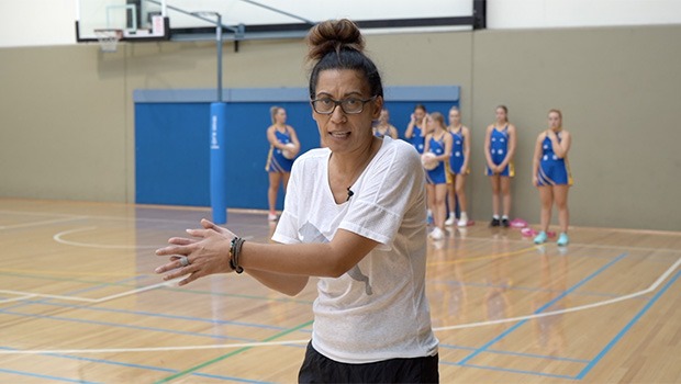 Noeline Taurua netball drill The Weave