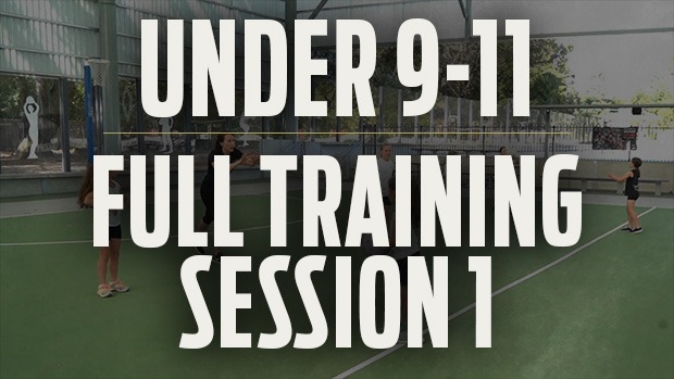 UNDER 9-11 NETBALL TRAINING SESSION
