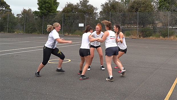 NETBALL DRILL CIRCLE CHASEY