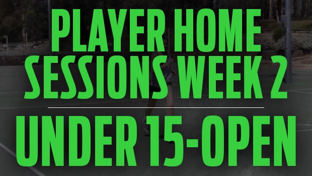 Netball home sessions training