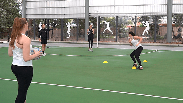 Netball drill hot pocket