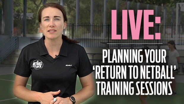 Return to netball training sessions
