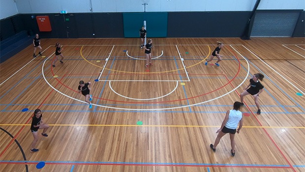 SHARNI LAYTON SWITCH DIAMOND DEFENSIVE NETBALL DRILL