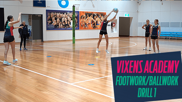 VIXENS ACADEMY FOOTWORK DRILL 1